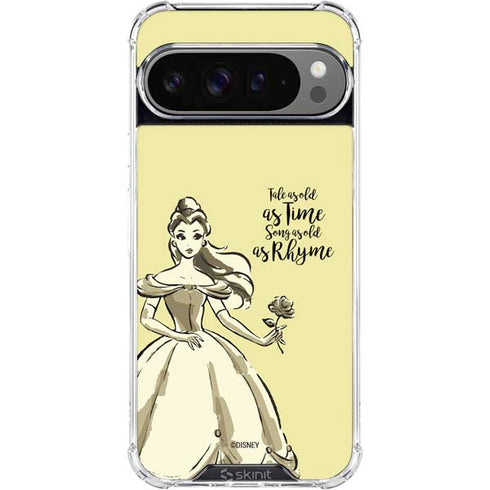 Disney Princess Belle Tale As Old As Time Art Google Pixel 10 Pro XL Clear Case